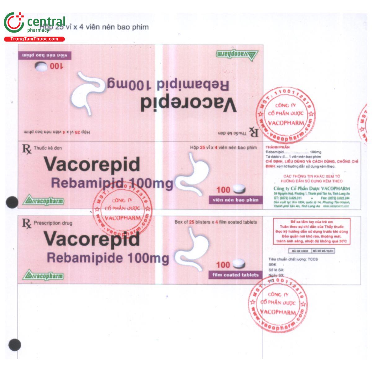 vacorepid 100mg 3 H2375