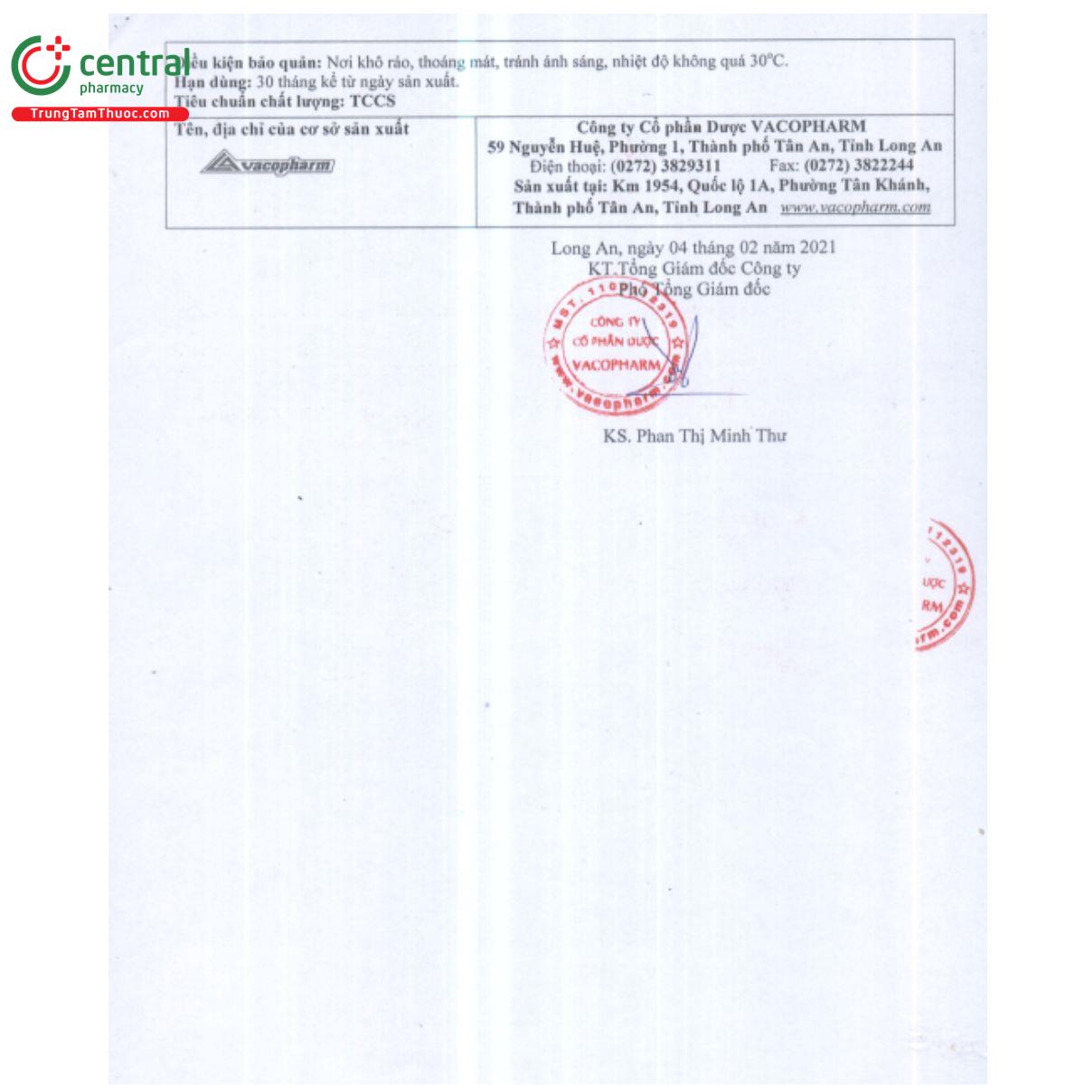 vacorepid 100mg 7 C0638