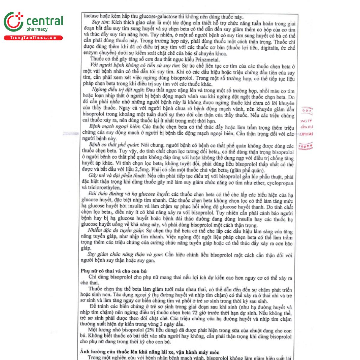 vacorolol 5mg 5 F2755