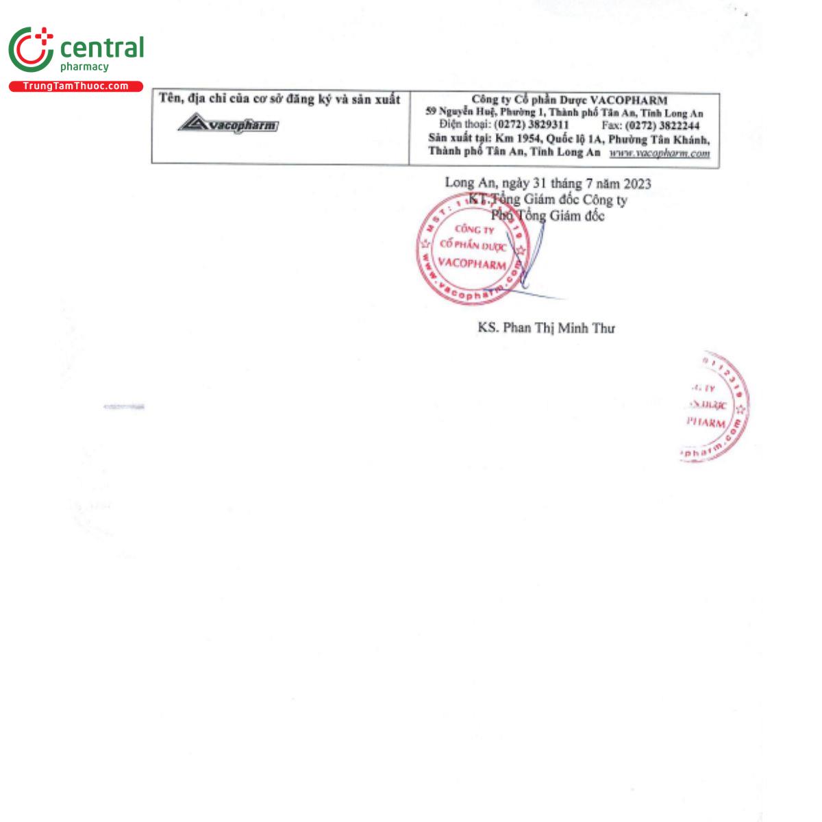 vacorolol 5mg 9 E2358