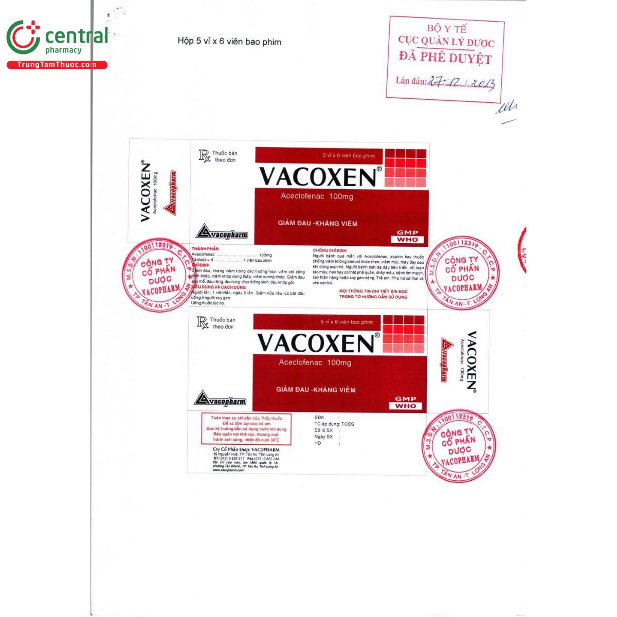 vacoxen 100mg 7 P6000 vacoxen 100mg 7 P6000