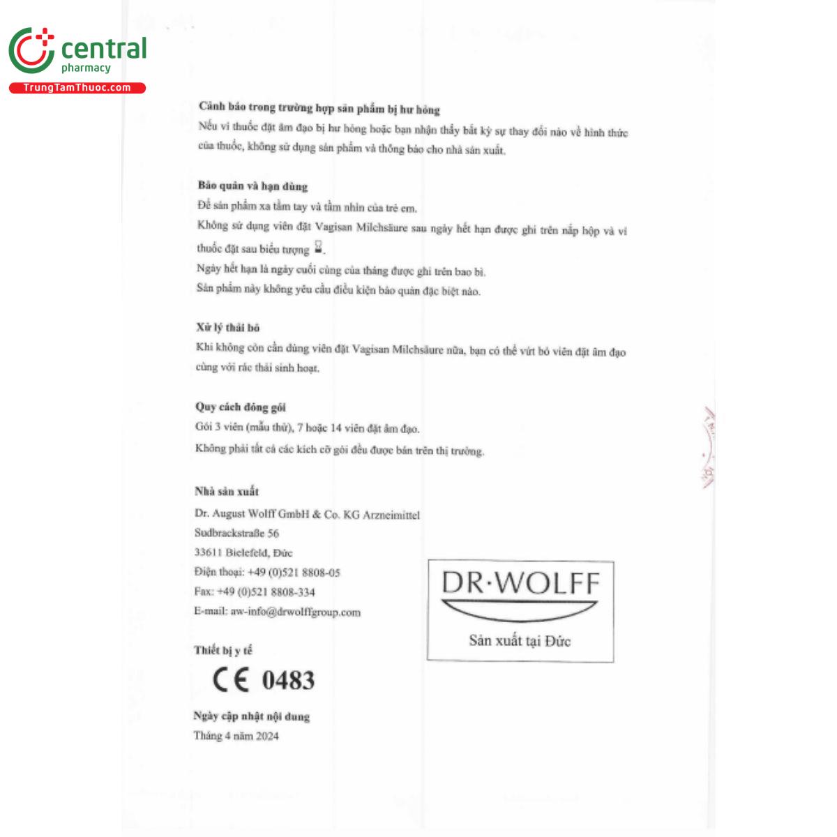 vagisan milchsaure 12 O6017 vagisan milchsaure 12 O6017