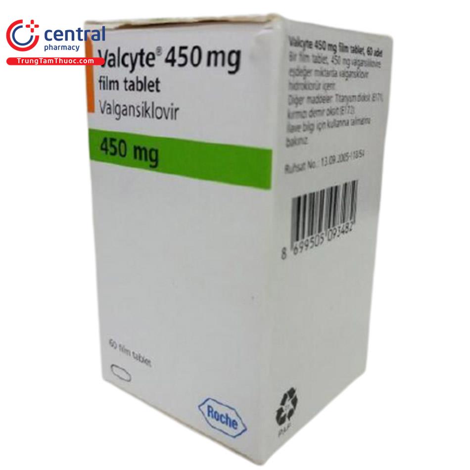 valcyte 450mg 4 F2567