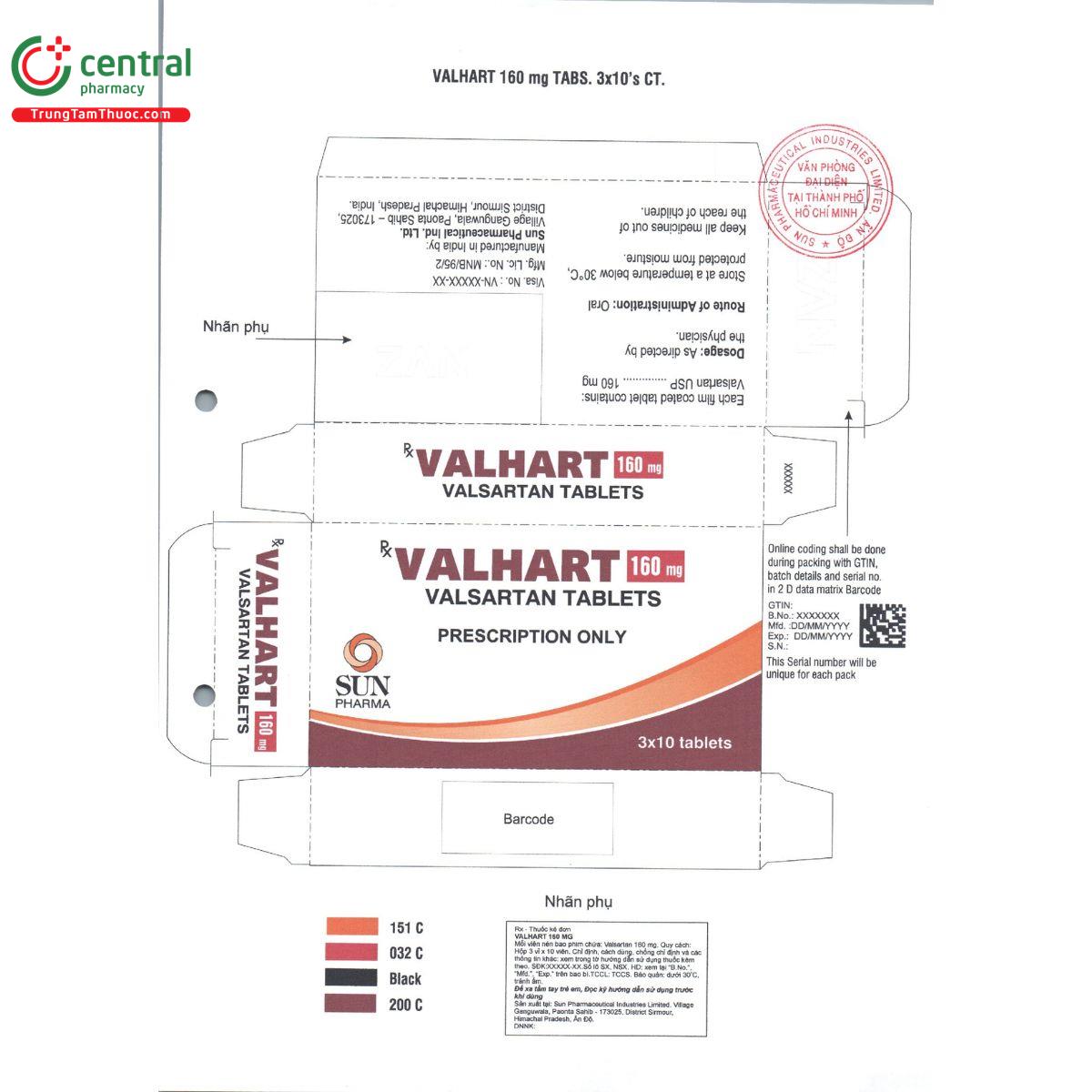 valhart 160 2 V8122