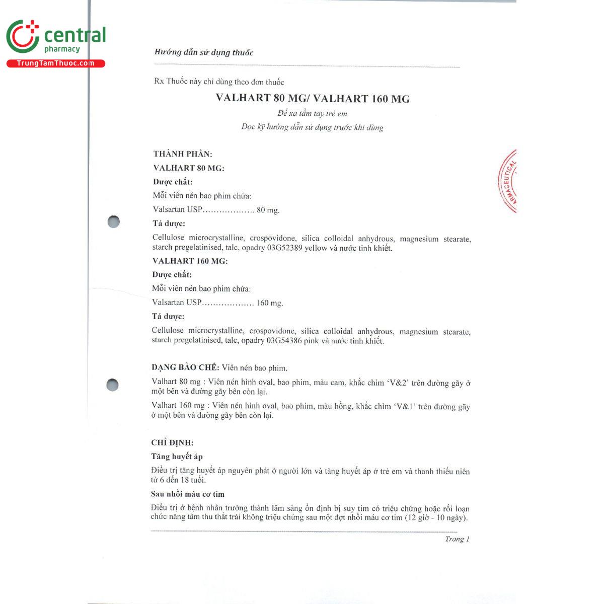 valhart 160 3 T7157