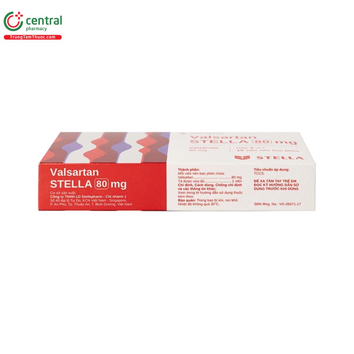 valsartan stella 80mg 4 N5212