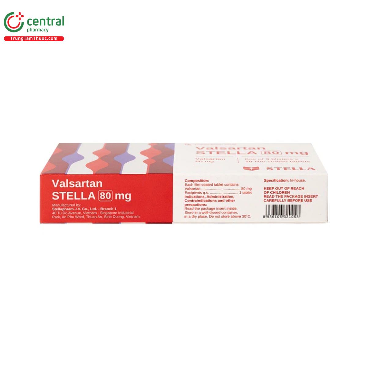 valsartan stella 80mg 5 K4630