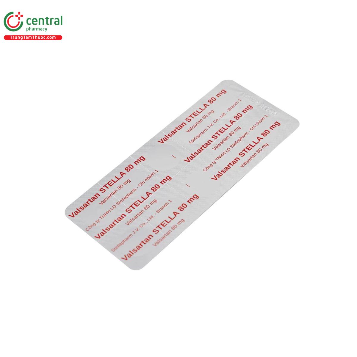 valsartan stella 80mg 8 T7537