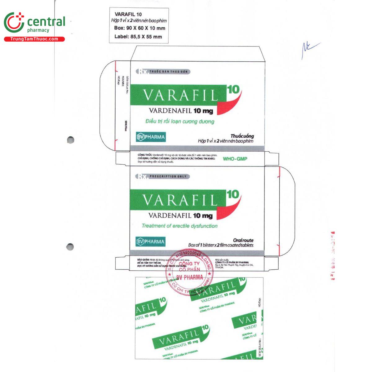 varafil 10 3 D1208 varafil 10 3 D1208