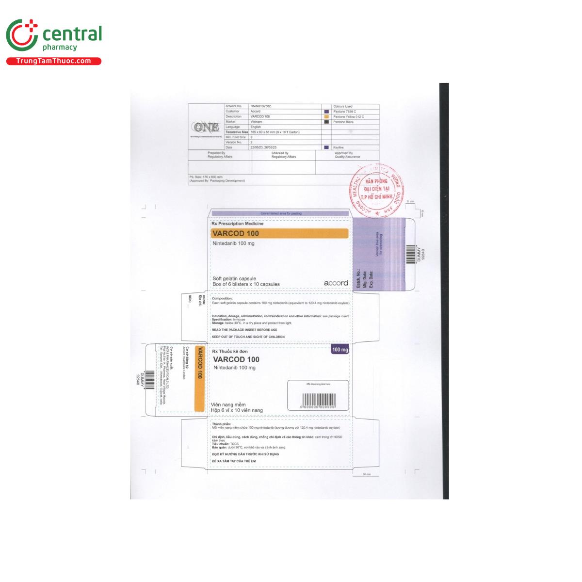 varcod 100 2 G2062 varcod 100 2 G2062
