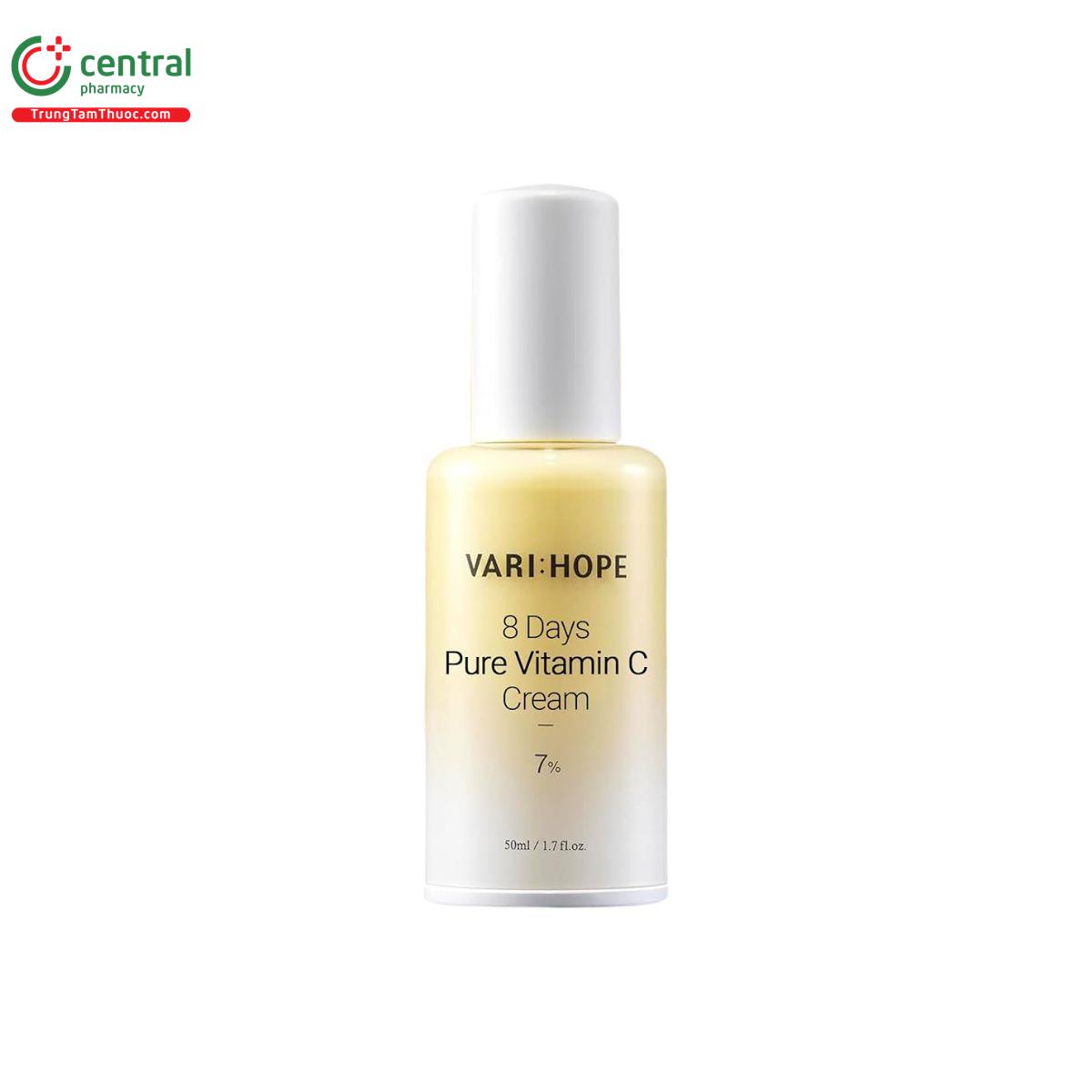 vari hope 8 days pure vitamin c cream O6837