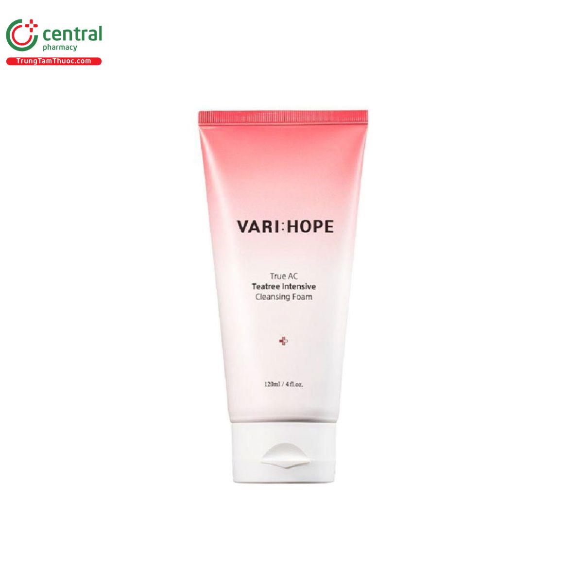 vari hope true ac teatree intensive cleansing foam J3302 vari hope true ac teatree intensive cleansing foam J3302
