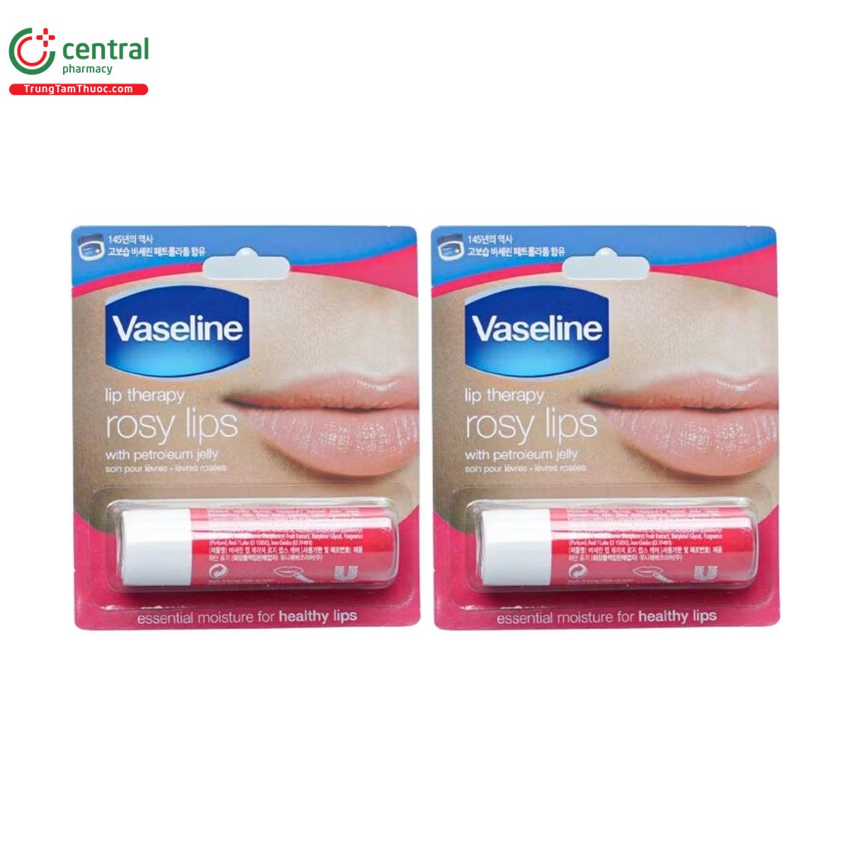 vaseline rosy lips dang thoi 3 G2617