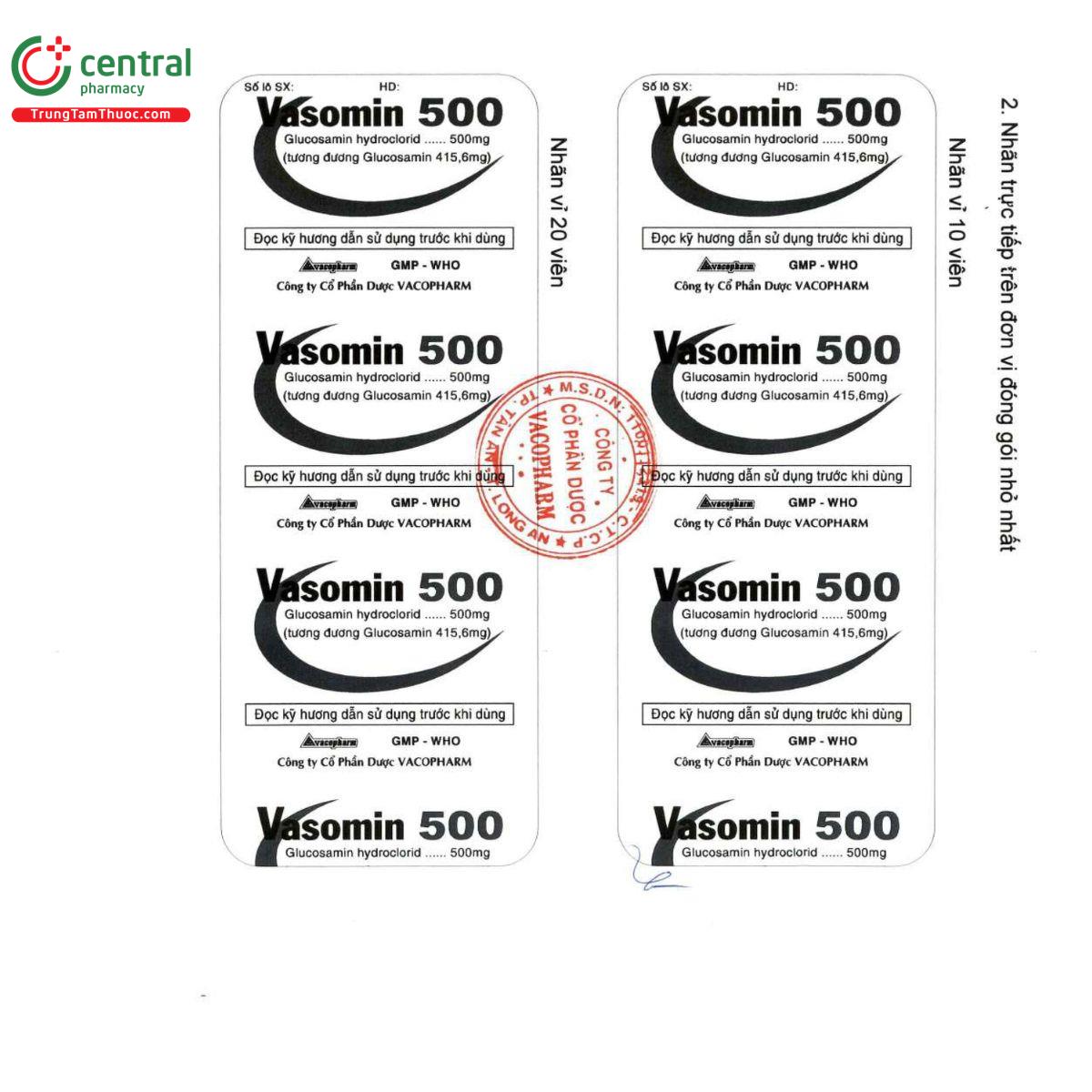 vasomin 500 4 O5433