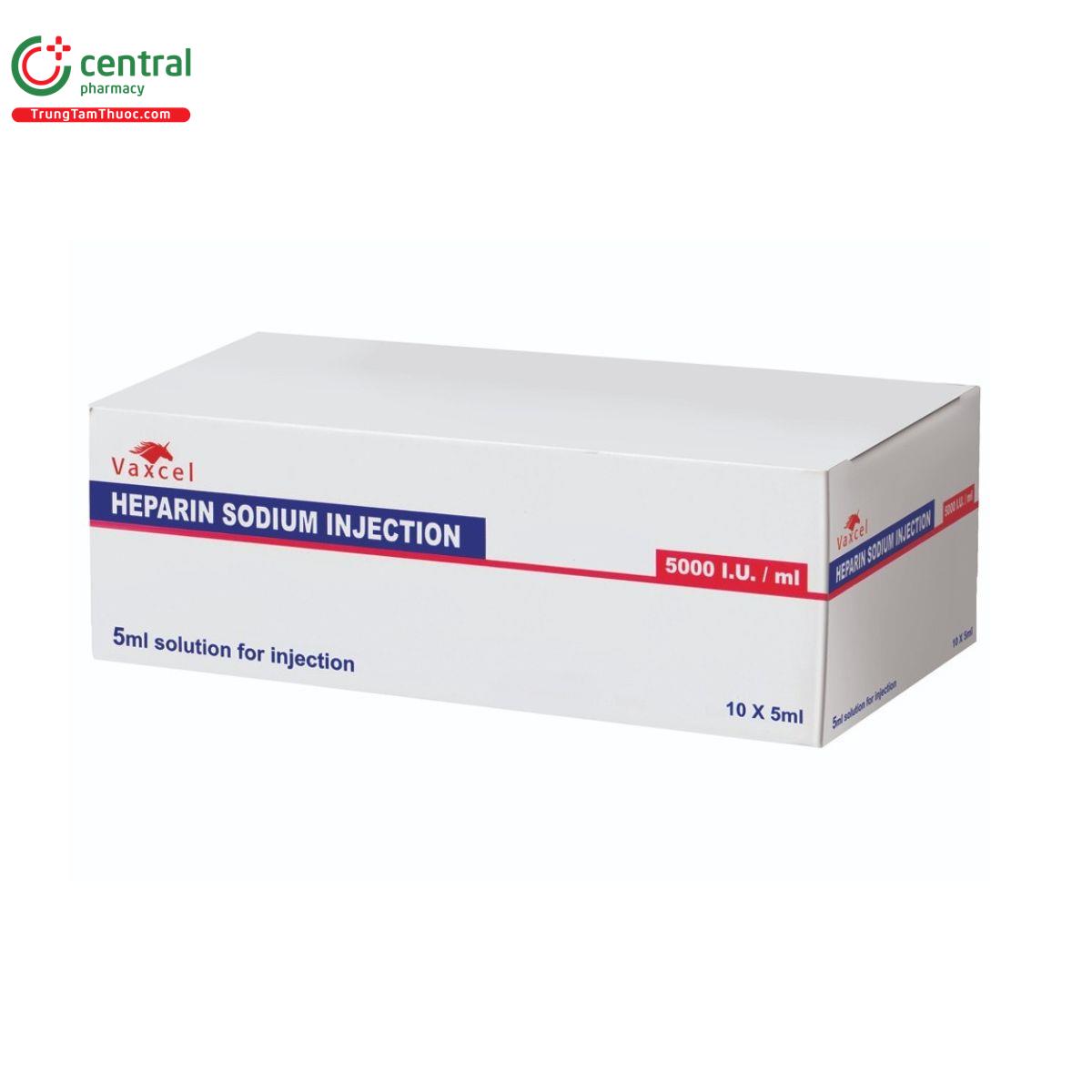 vaxcel heparin sodium injection 5000iu ml 2 R7038