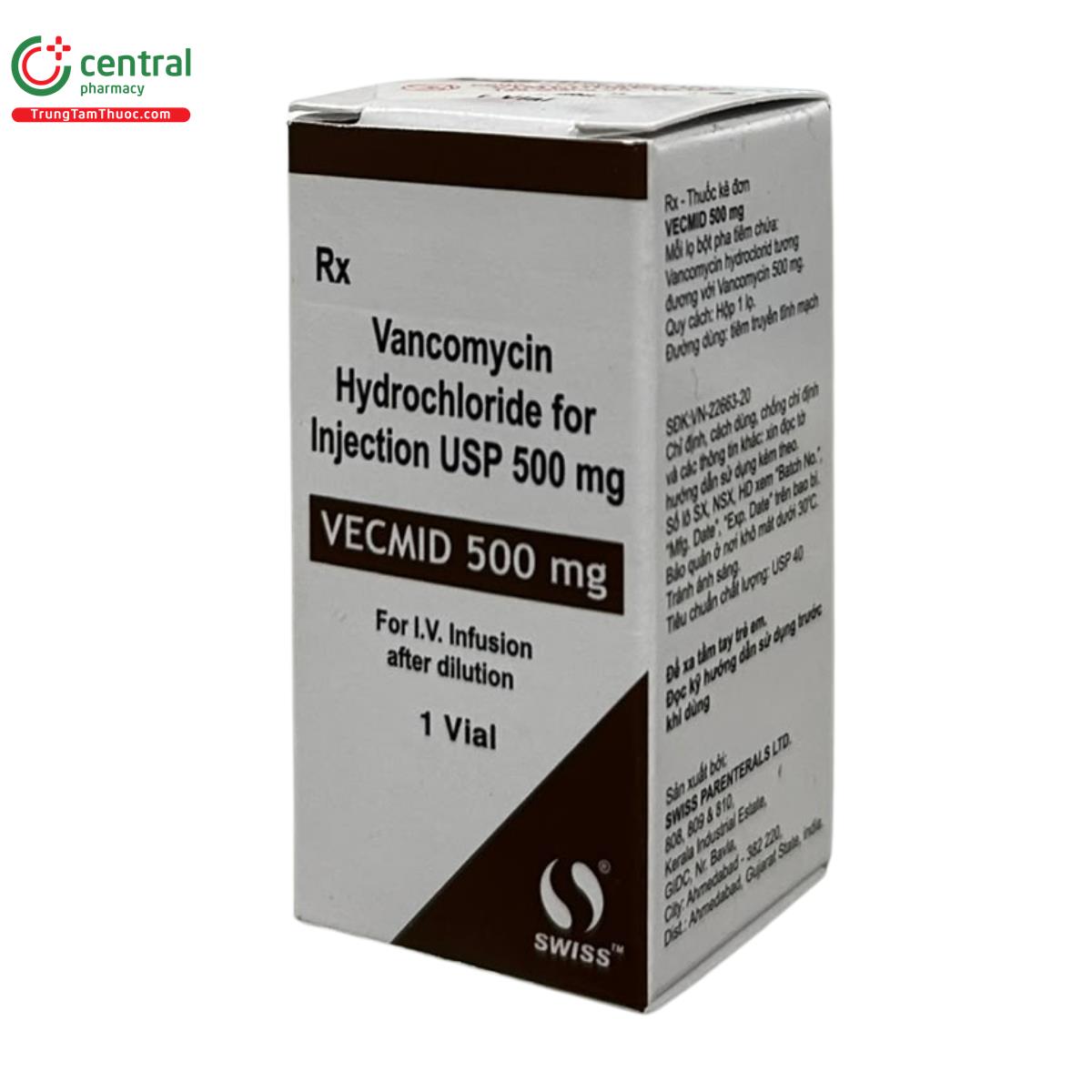 vecmid 500mg 5 O5325