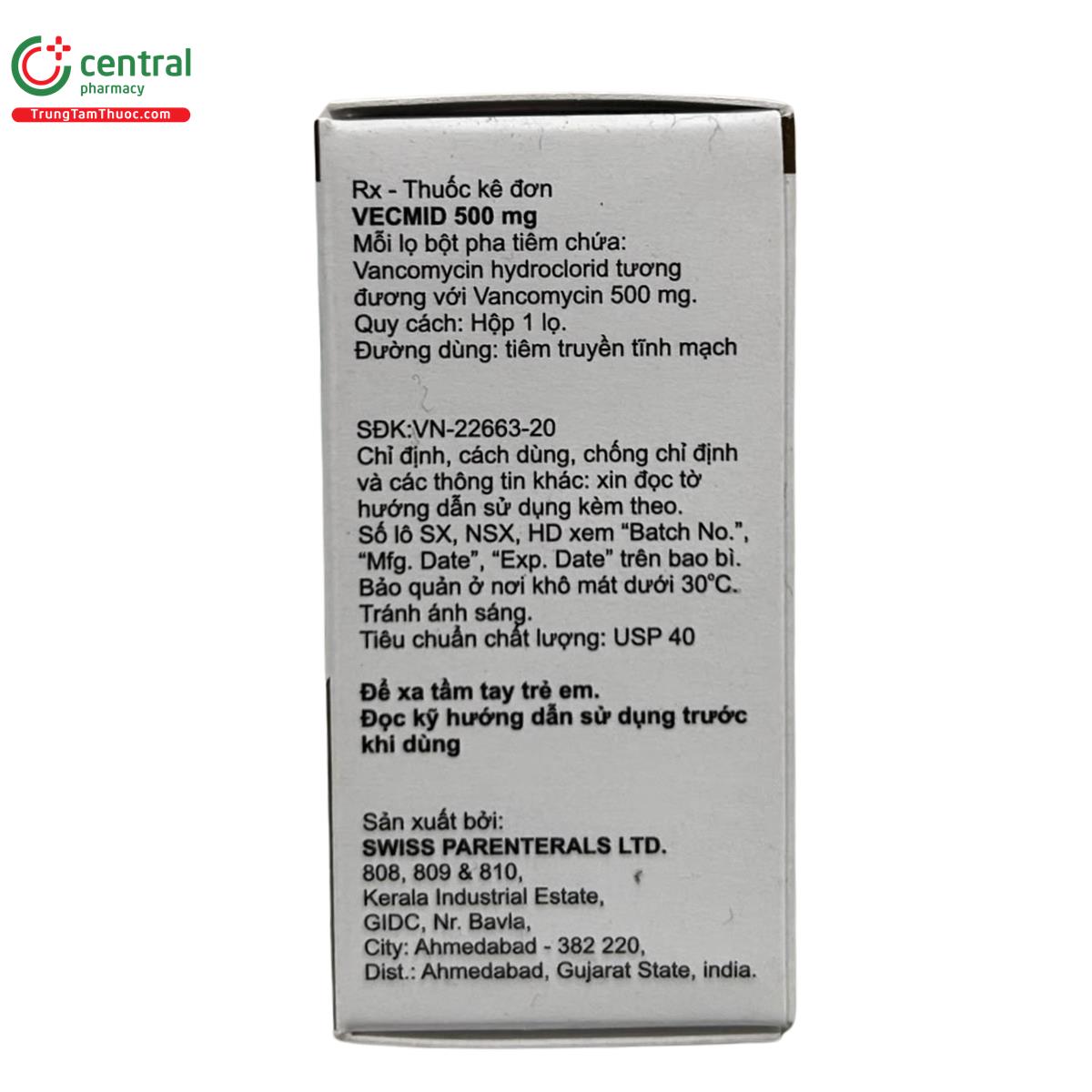 vecmid 500mg 7 N5413