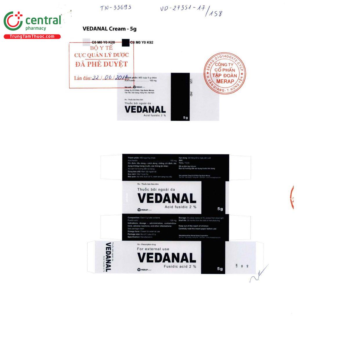 vedanal 5g 5 D1467 vedanal 5g 5 D1467