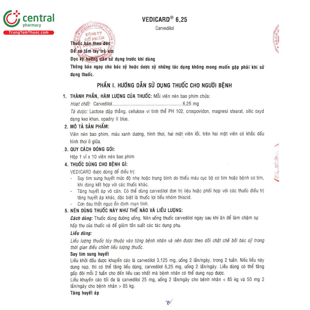 vedicard 625 4 J4716 vedicard 625 4 J4716