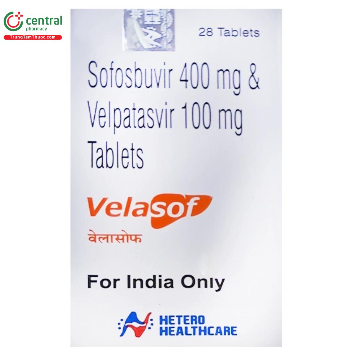 velasof 400mg 100mg 5 G2777