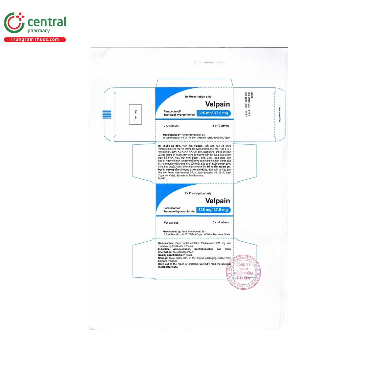 velpain 3 T7301 velpain 3 T7301