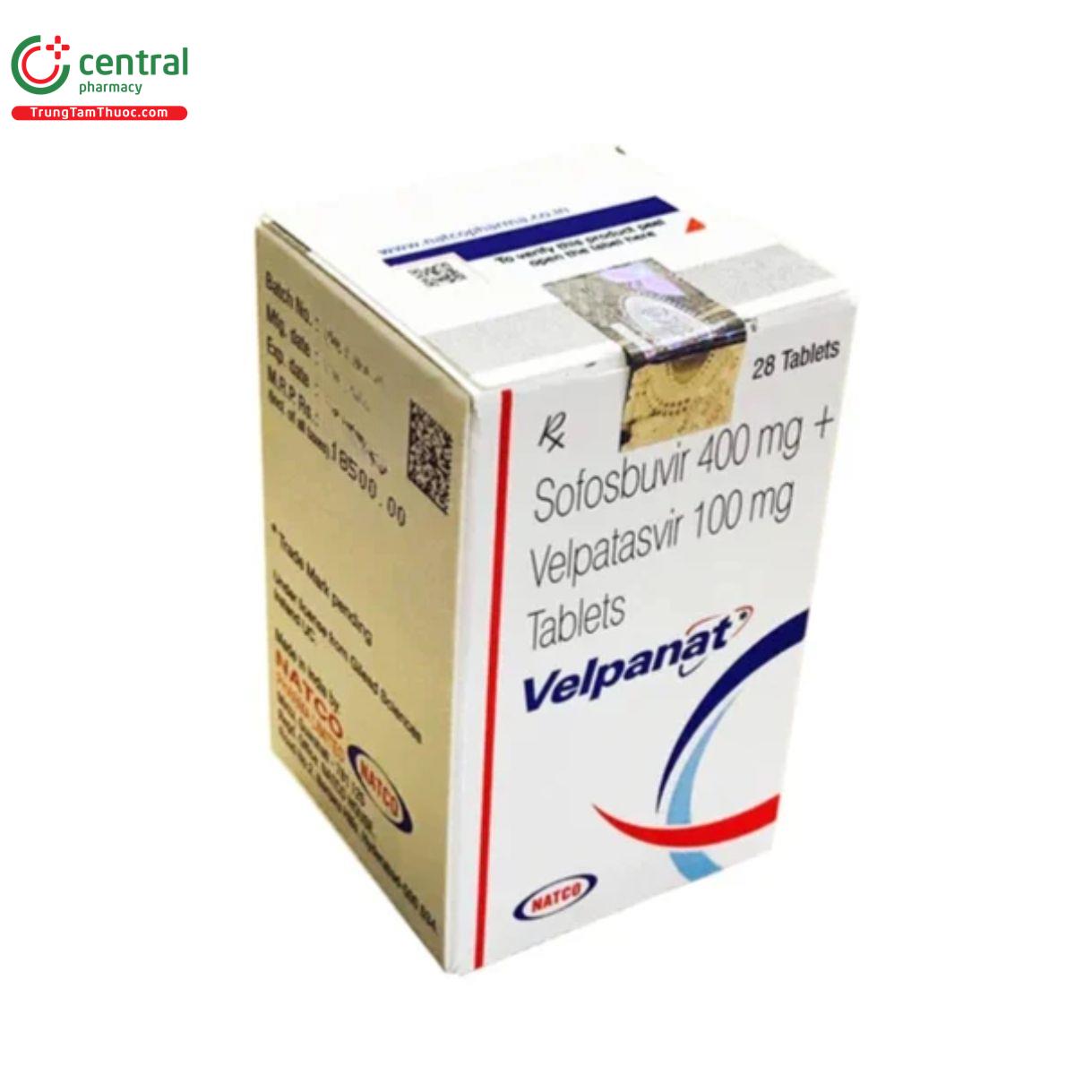 velpanat 400mg 100mg 5 D1610