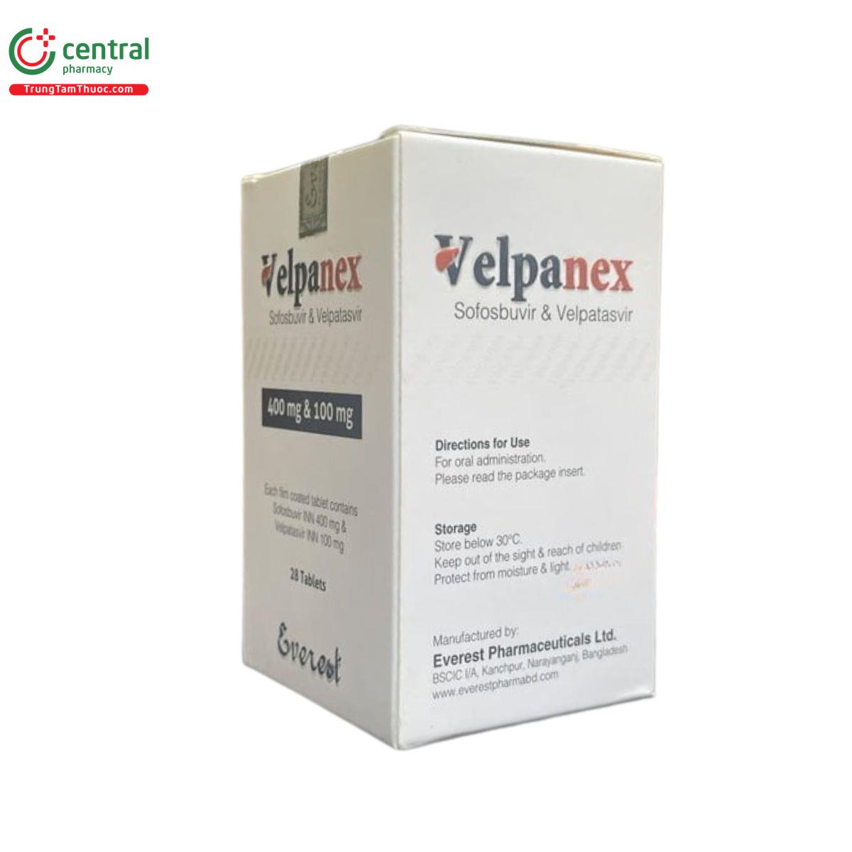 velpanex 400mg 100mg 4 U8651