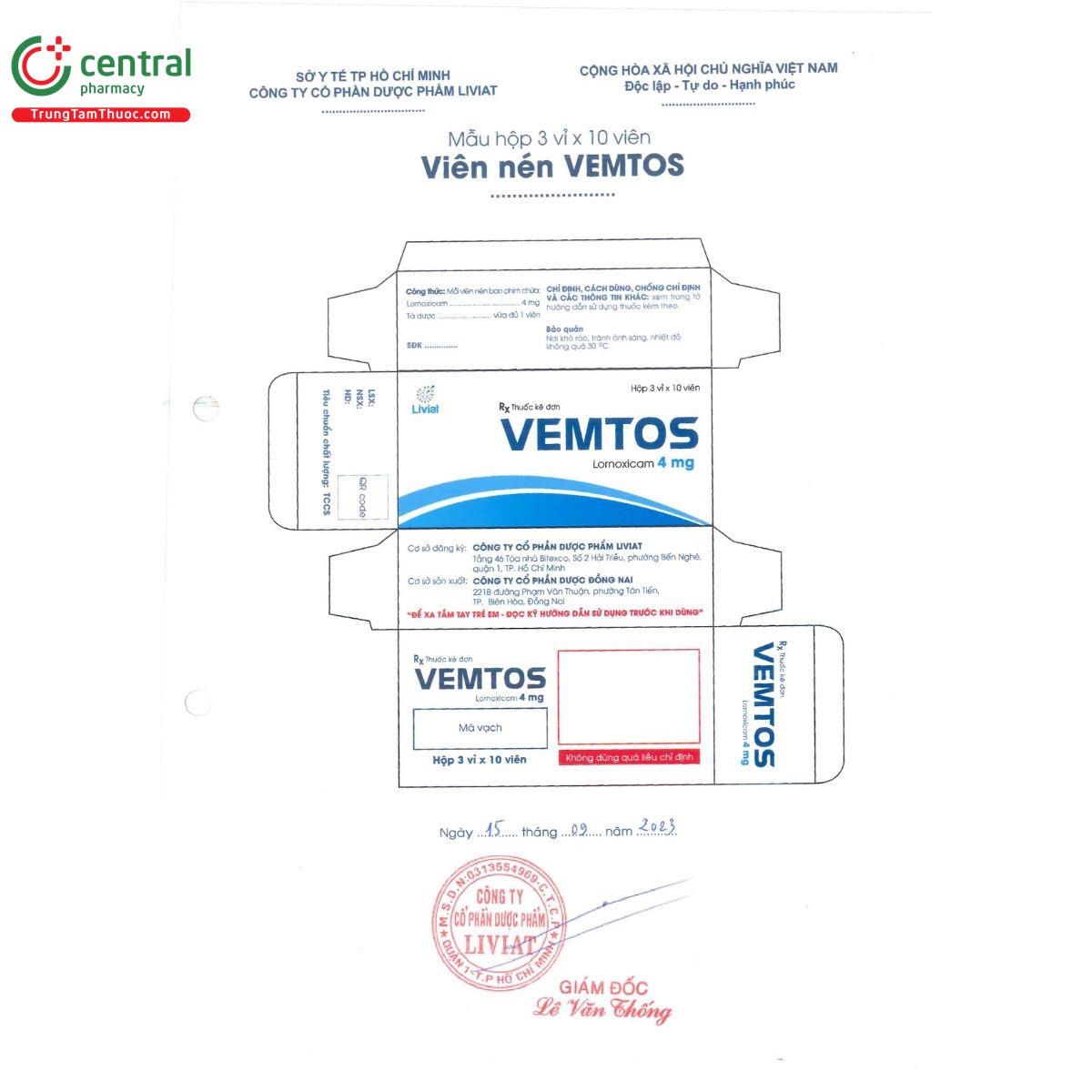vemtos 4mg 2 Q6277