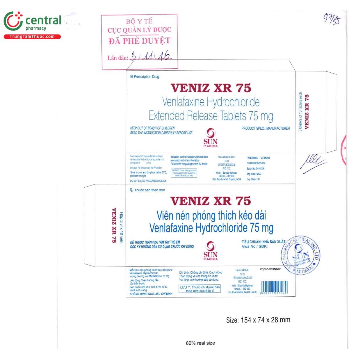 veniz xr 75 2 U8728