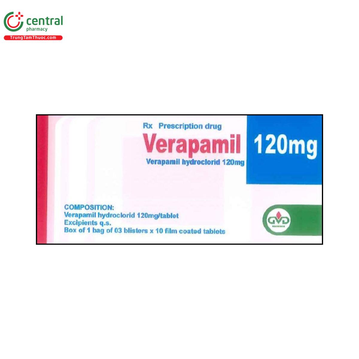 verapamil 120mg 2 Q6208