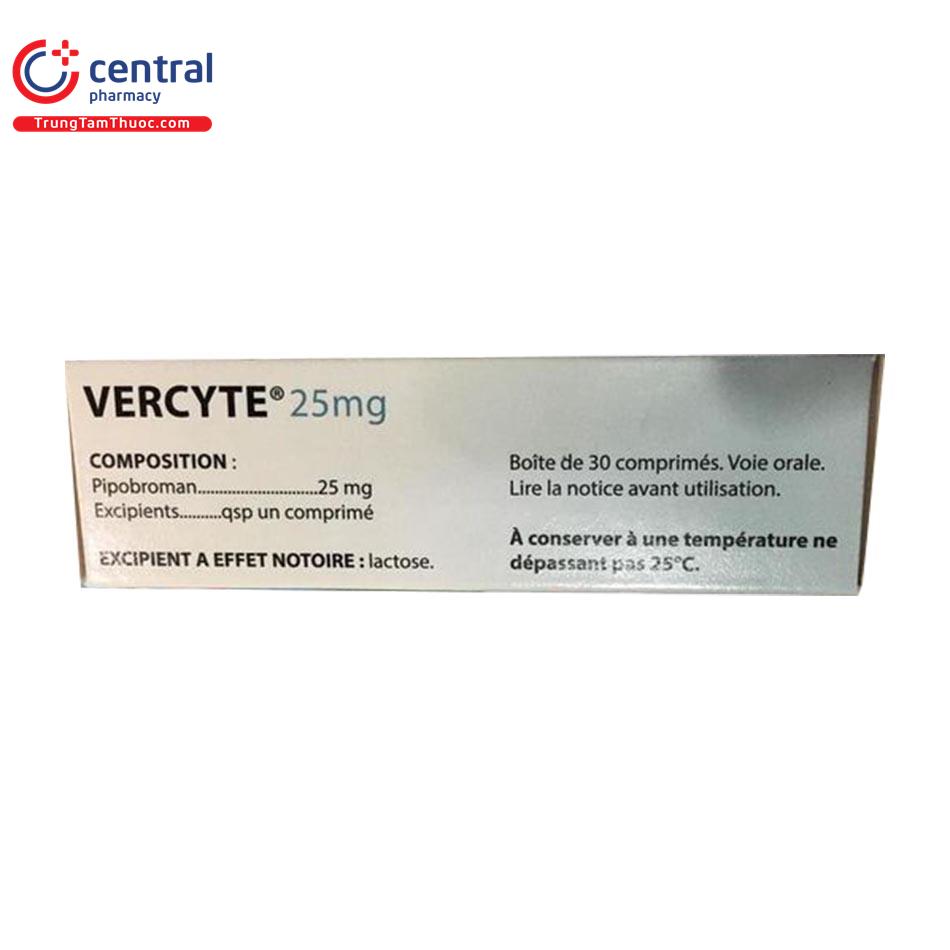 vercyte 25mg 2 J3625