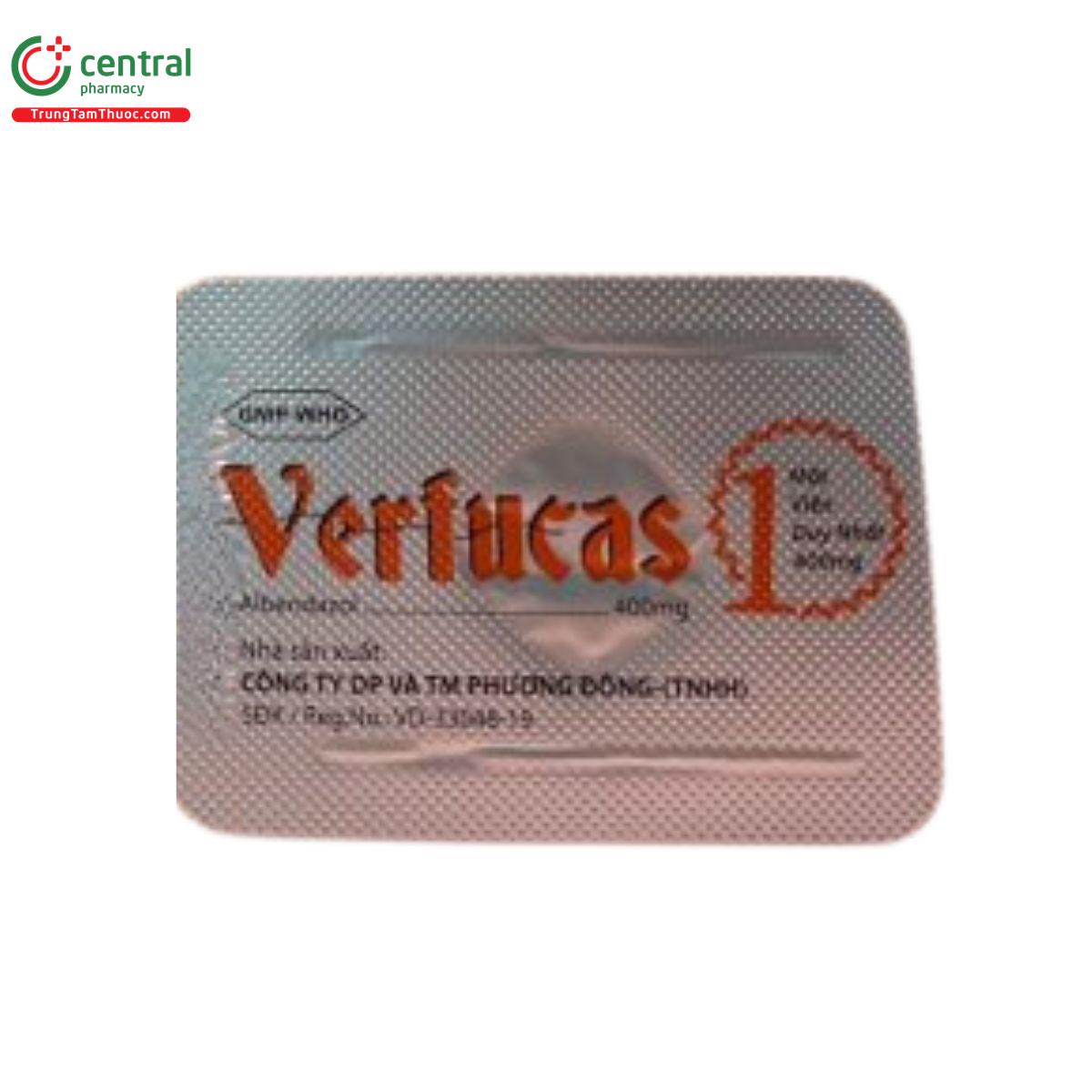 verfucas 400mg 5 A0503