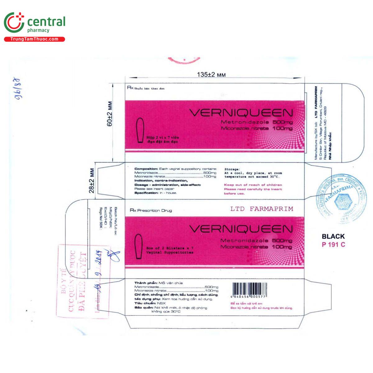 verniqueen 500mg100mg 2 K4671 verniqueen 500mg100mg 2 K4671