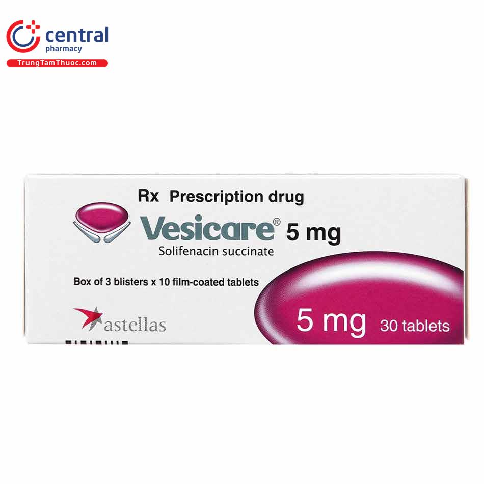 vesicare 5 mg 2 V8772