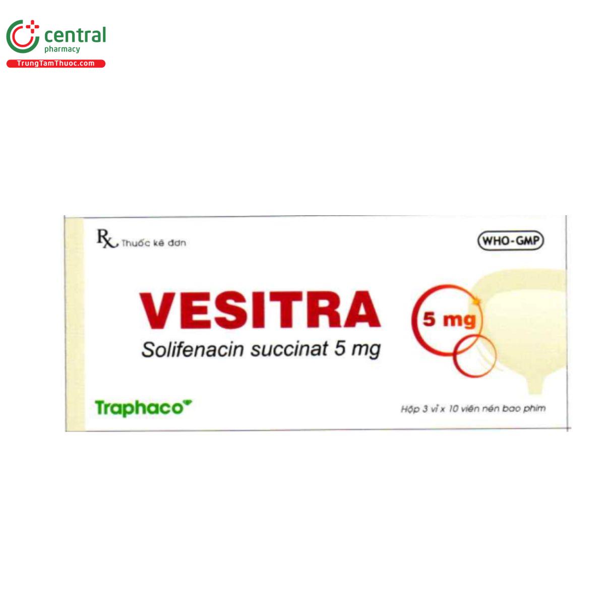 vesitra 5mg 2 G2888