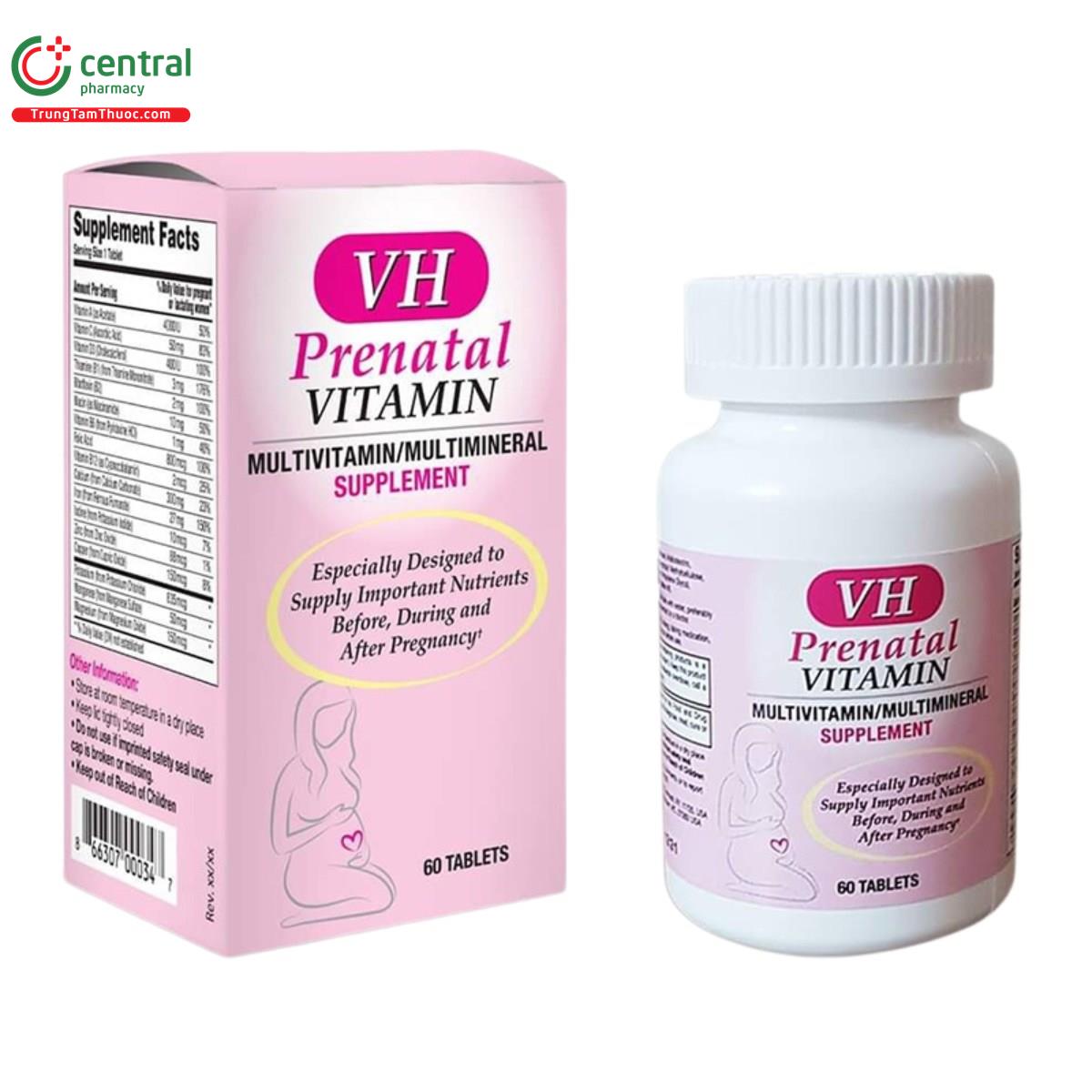 vh prenatal vitamin 1 U8856