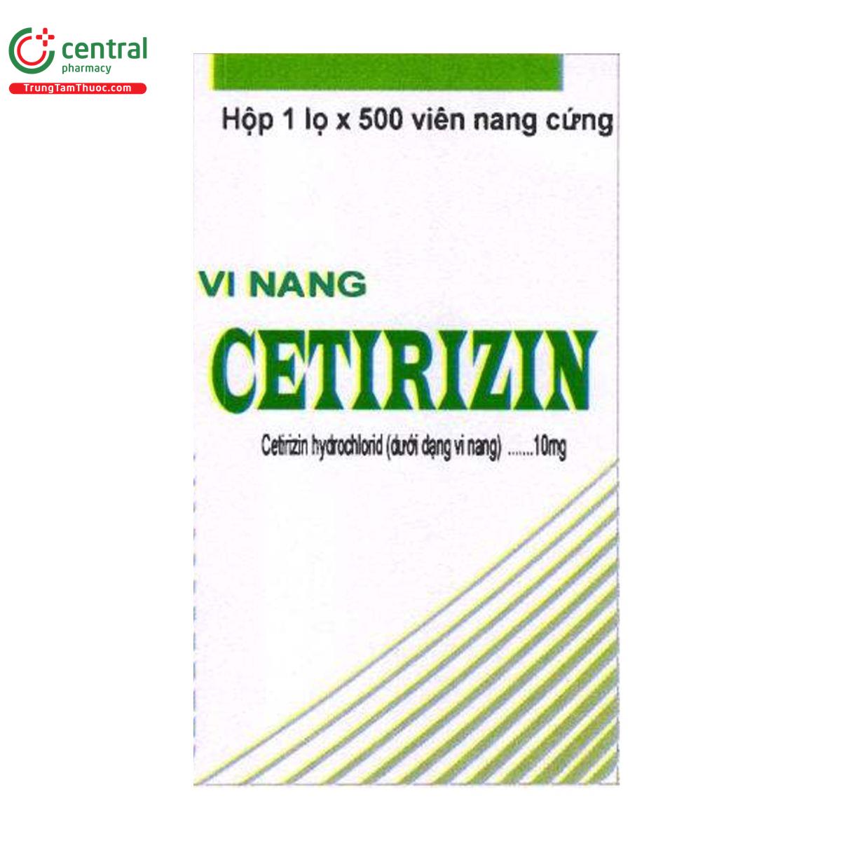 vi nang cetirizin Q6600 vi nang cetirizin Q6600