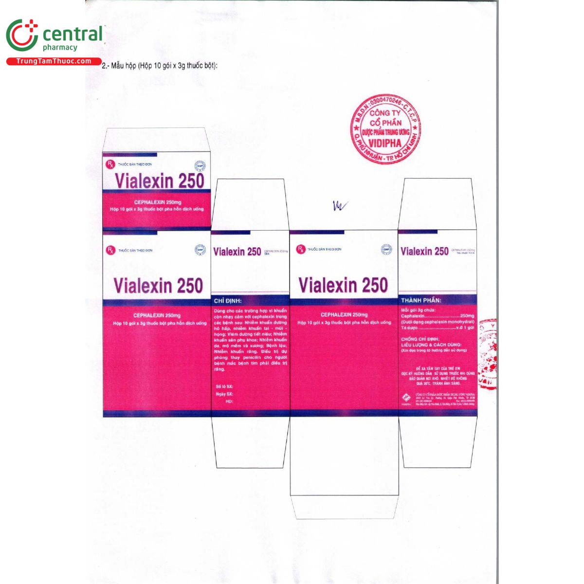 vialexin 250mg 6 G2011 vialexin 250mg 6 G2011