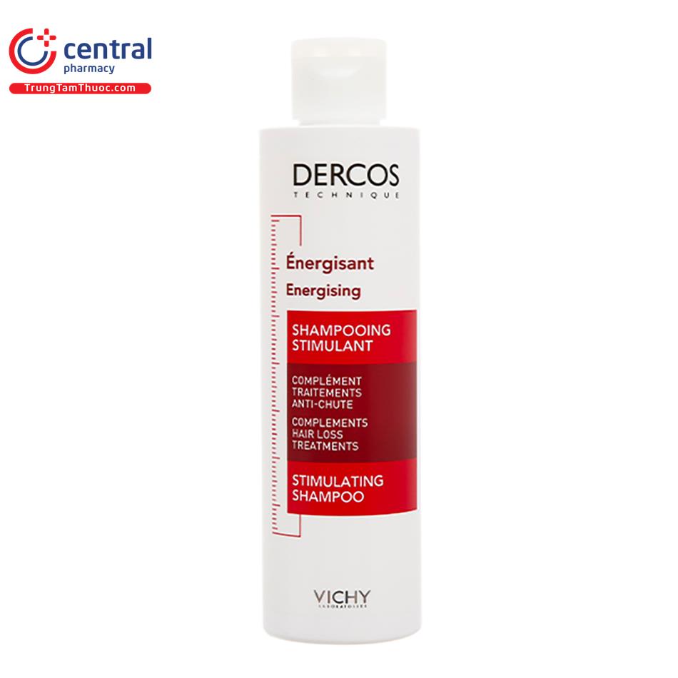 vichy dercos energising shampoo hairloss 200ml 6 R7302