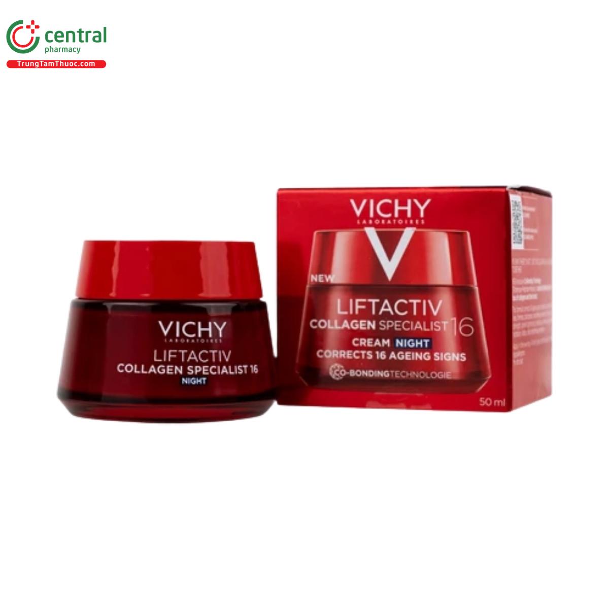 vichy laboratoires liftactiv collagen specialist 16 cream night 3 O6107