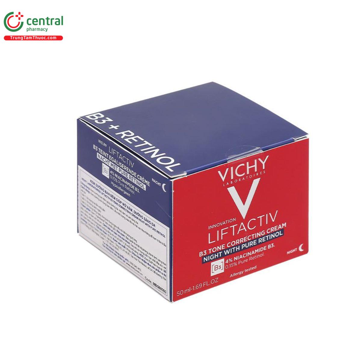 vichy liftactiv b3 tone correcting cream night with pure retinol 2 I3230