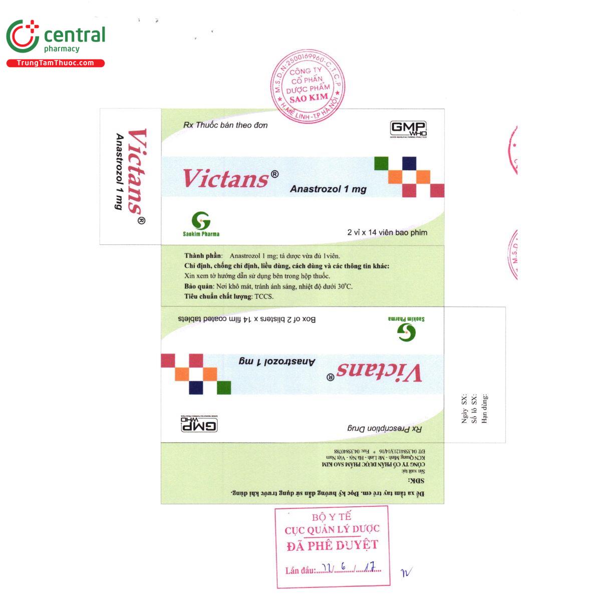 victans 1mg 2 M4375 victans 1mg 2 M4375