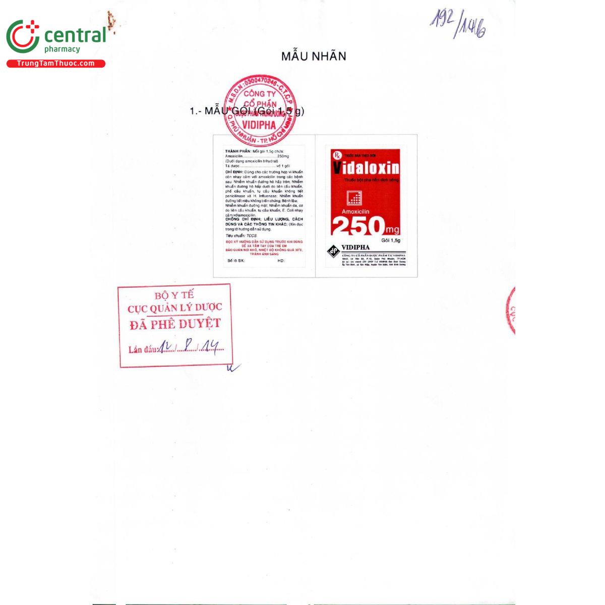 vidaloxin 6 F2217 vidaloxin 6 F2217