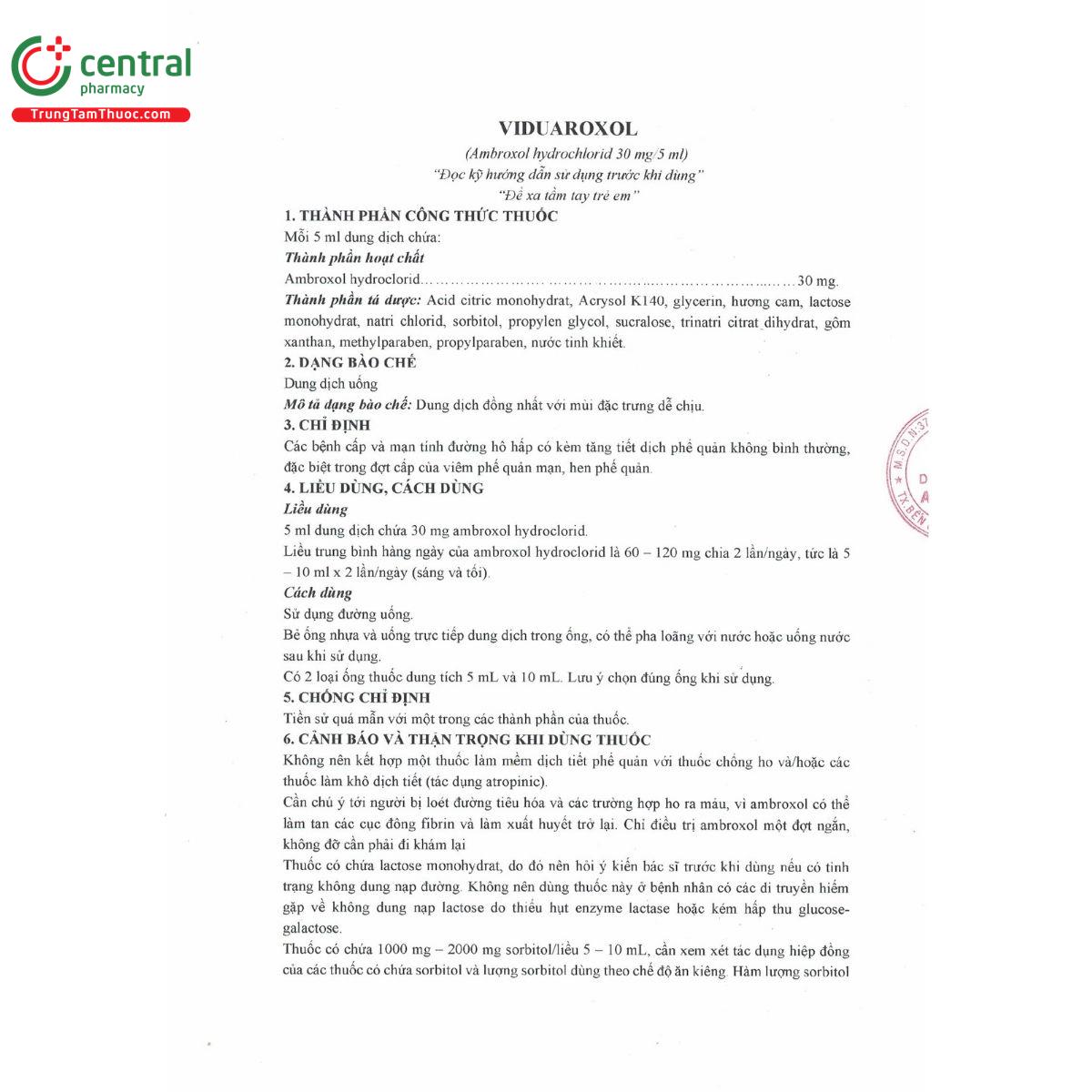 viduaroxol 30mg 1 B0678