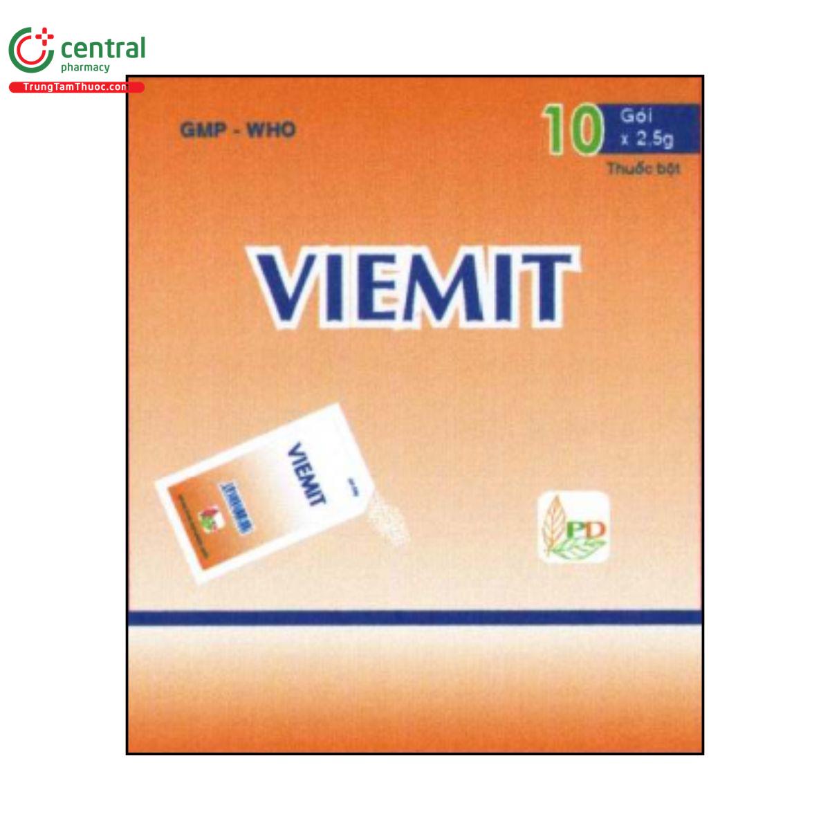 Thuốc Viemit dùng cho người mệt mỏi, suy nhược, dinh dưỡng kém 