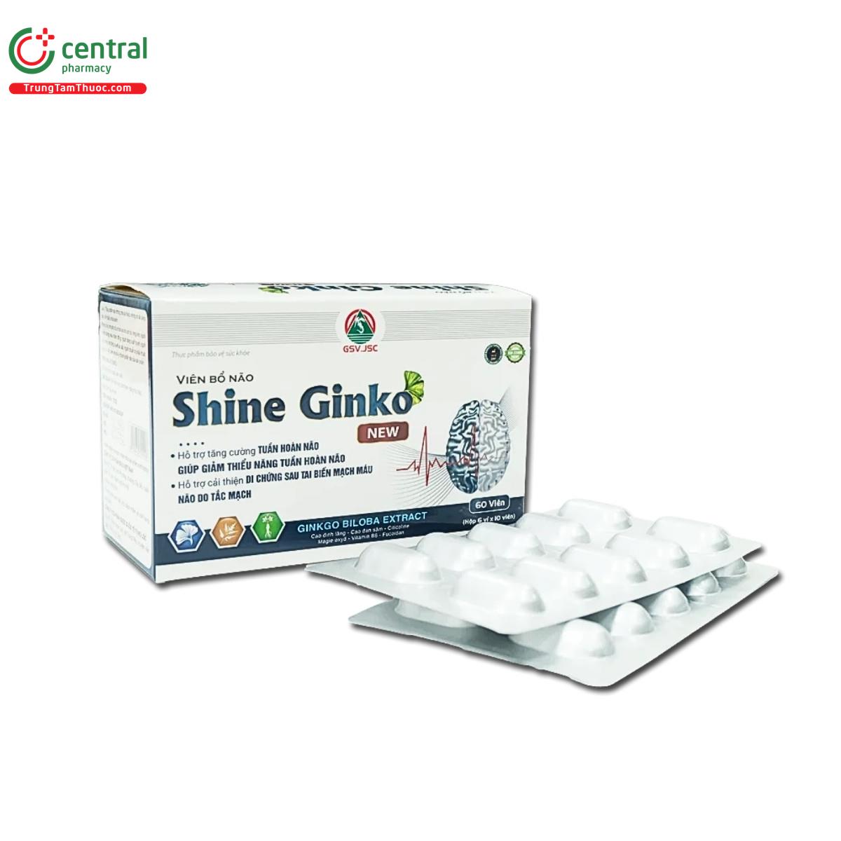 Viên bổ não Shine Ginko New