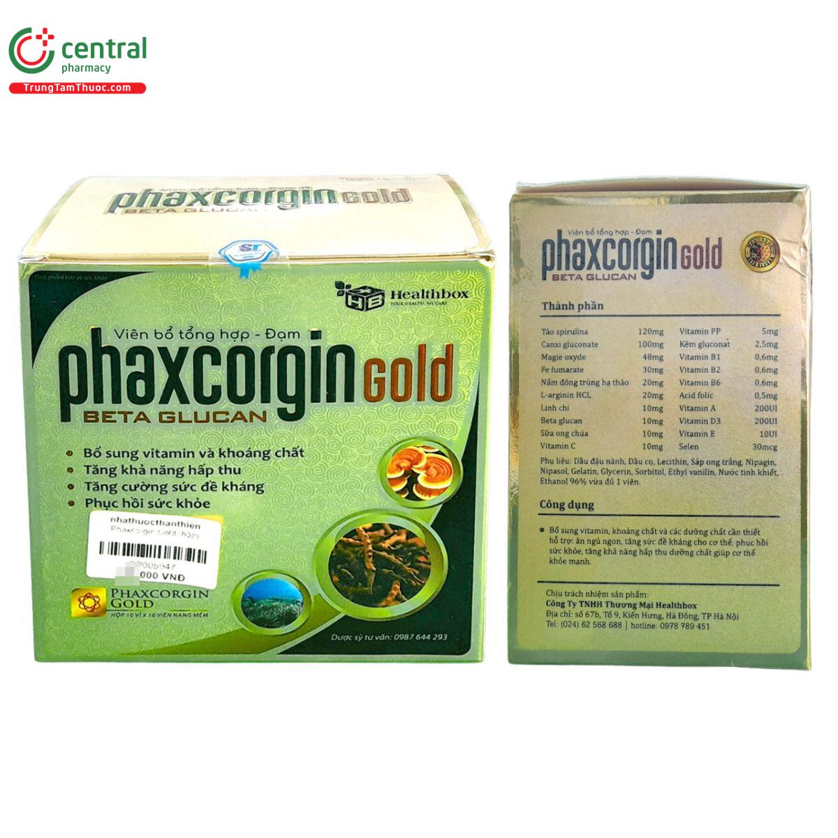 vien bo tong hop dam phaxcorgin gold 3 C1286