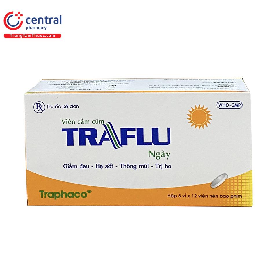 [CHÍNH HÃNG] Thuốc Viên cảm cúm Traflu ngày điều trị cảm cúm