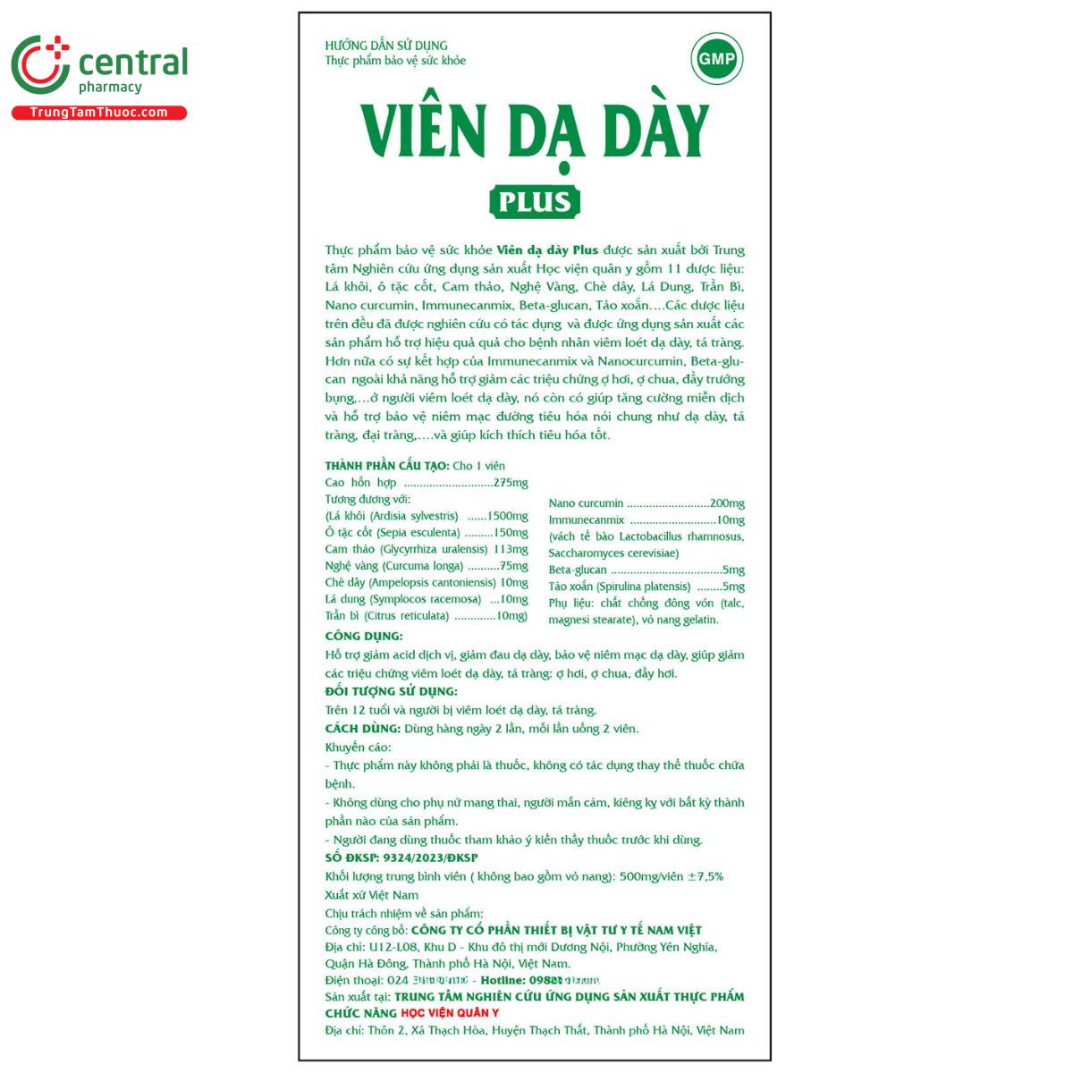 vien da day plus 8 I3812 vien da day plus 8 I3812