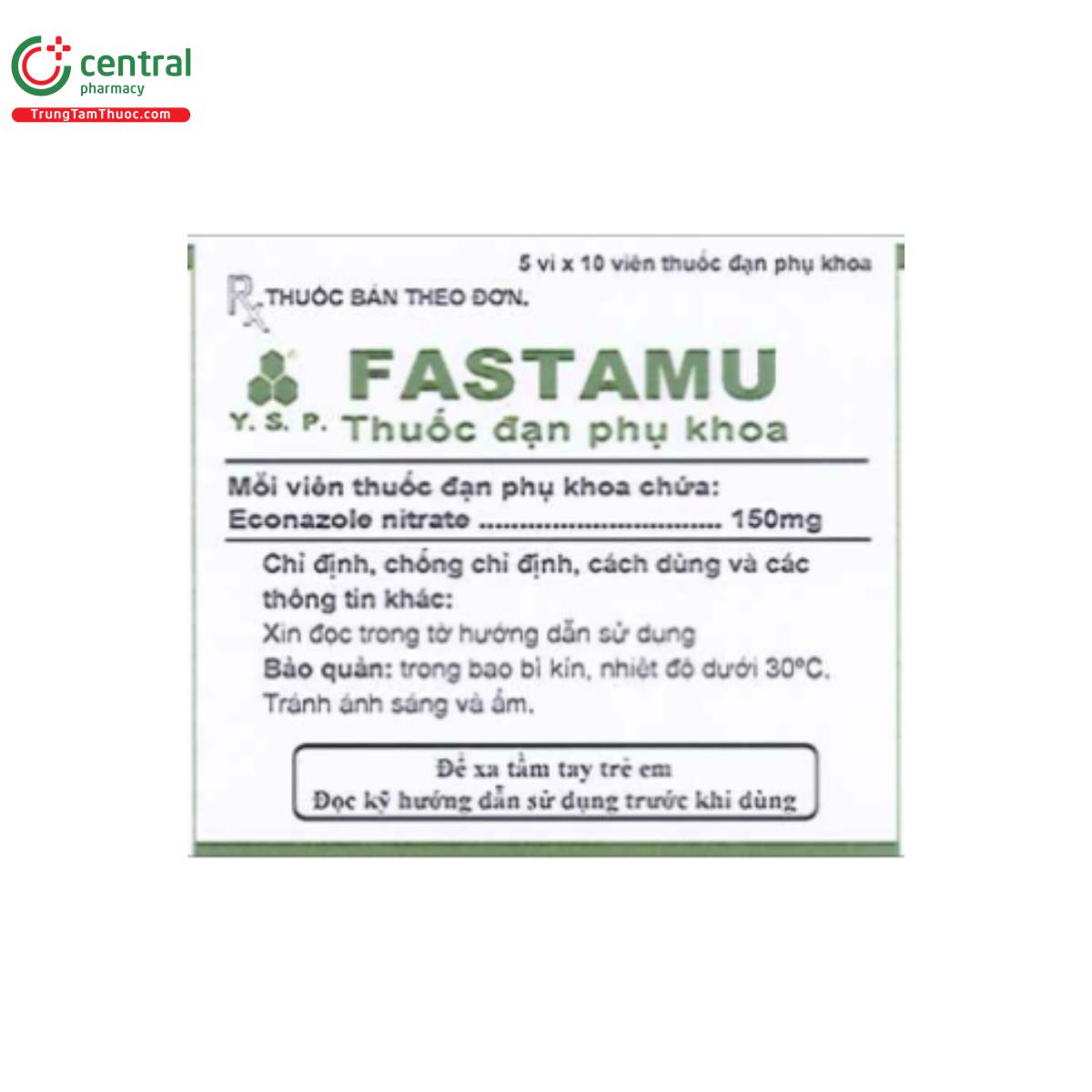 vien dan dat phu khoa fastamu 150mg 1 M4017